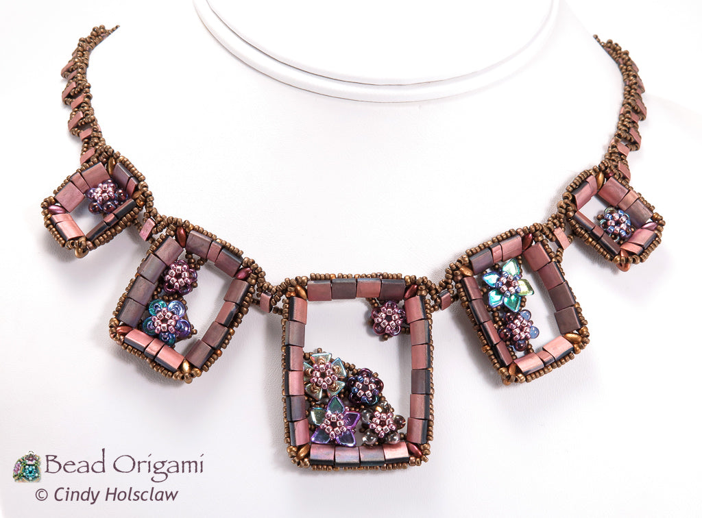 Framed Art Blossoms Necklace