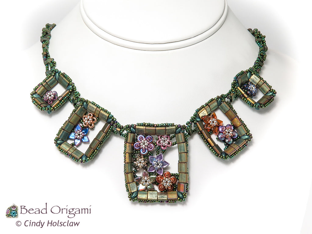 Framed Art Blossoms Necklace