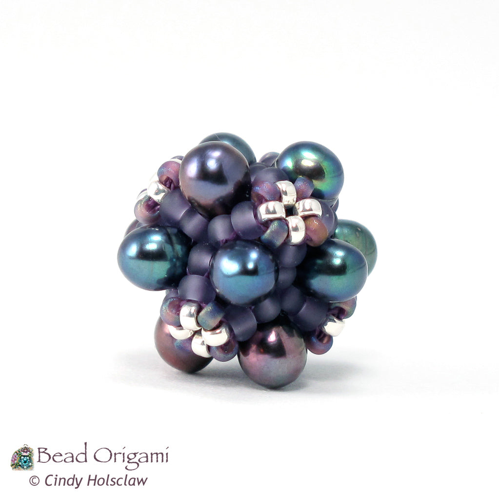 Double Bubble Jacks Beaded Bead