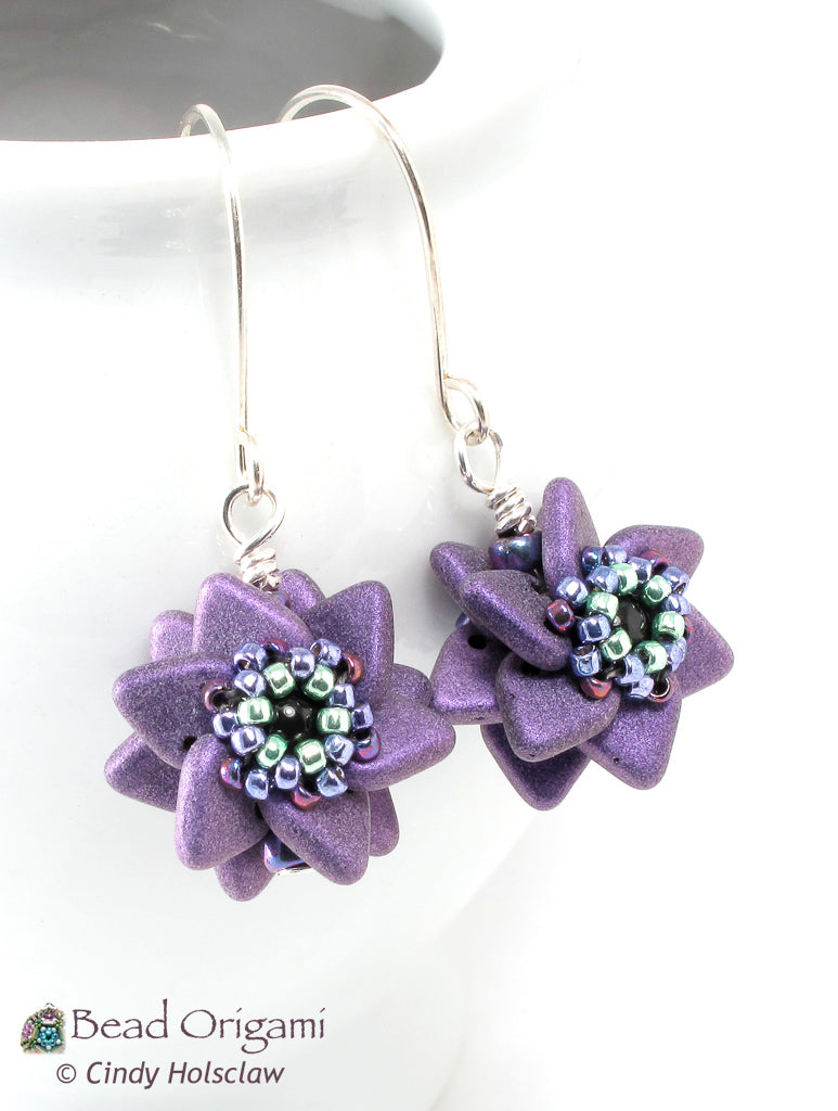 Double Pinwheel Beaded Beads