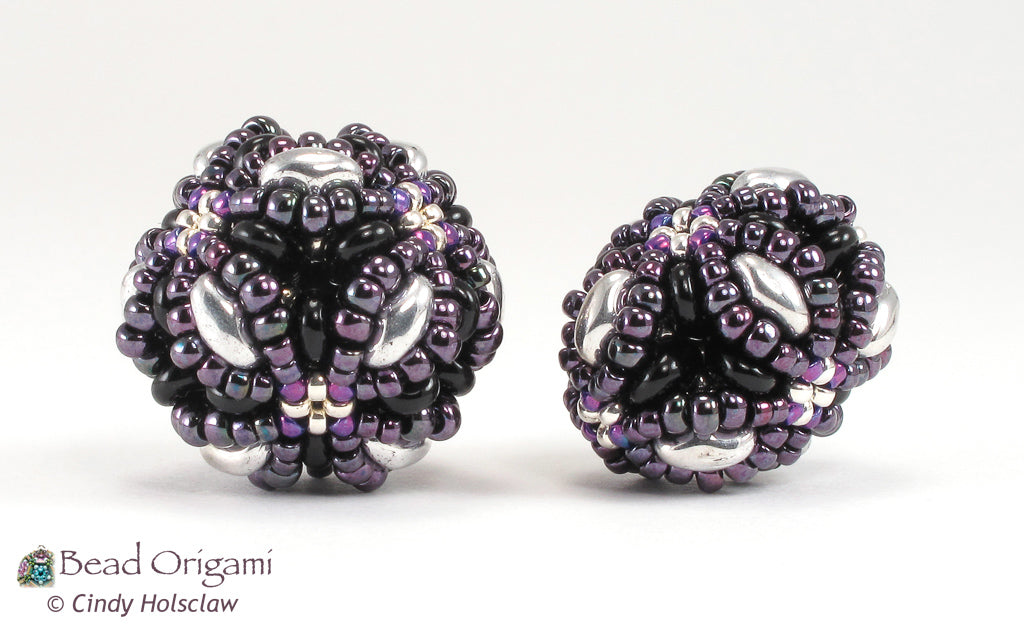 Fiberoptic Duo Beaded Beads