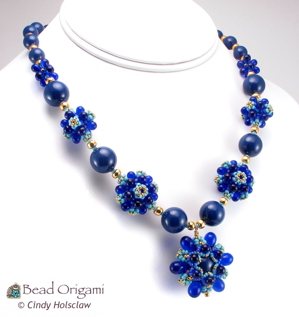 Raindrop Flower Necklace