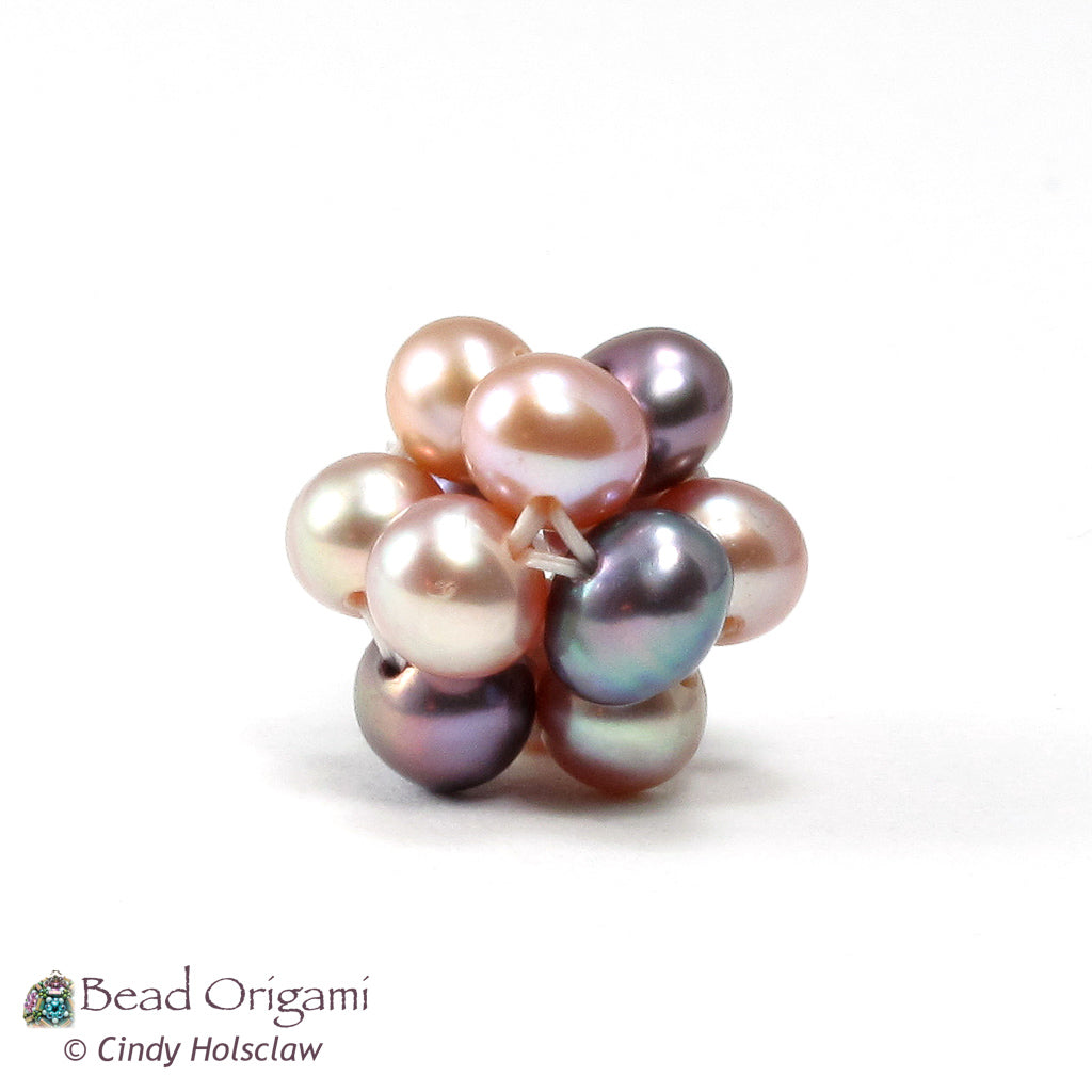 Candy Cube Beaded Bead