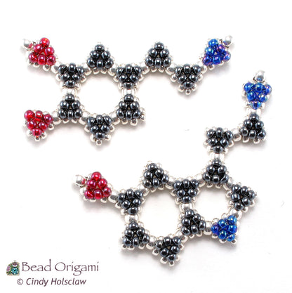 Serotonin and Dopamine Molecules