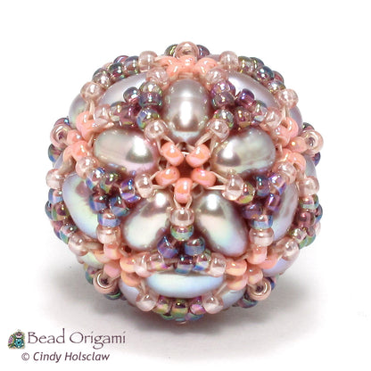 Disco Ball Beaded Bead