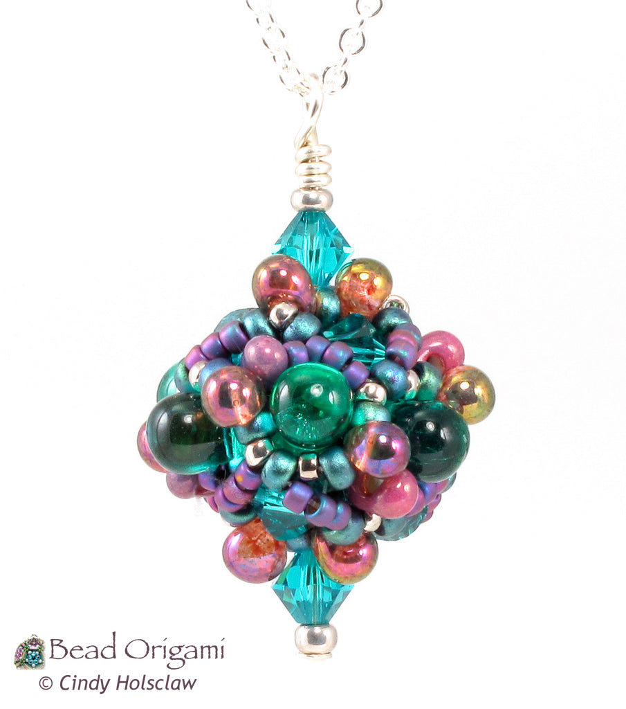 Double Pagoda Beaded Bead