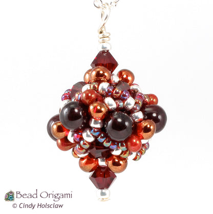 Double Pagoda Beaded Bead