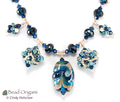 Double Pagoda Beaded Bead