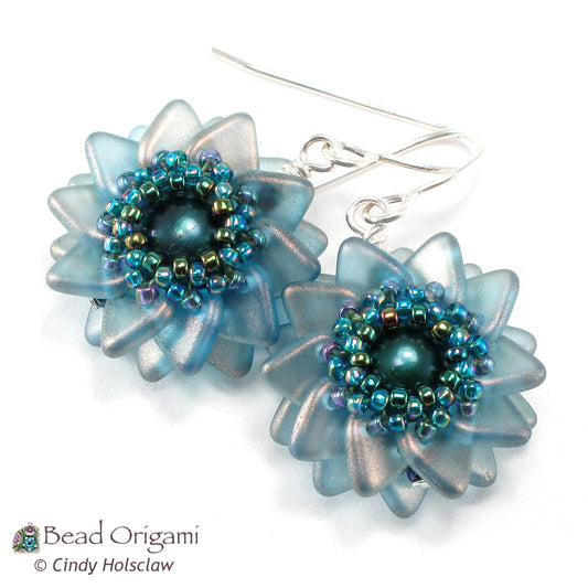 Double Pinwheel Beaded Beads