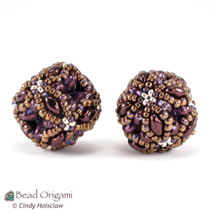 Fiberoptic Duo Beaded Beads