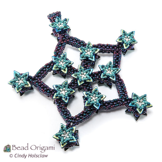 Bead Origami ~ Beaded Art by Cindy Holsclaw