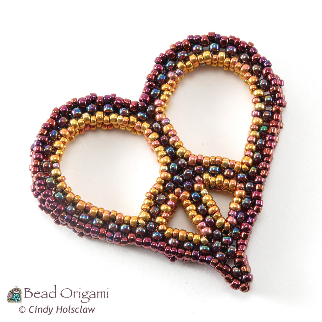 Heart Bracelet - Origami by Michał Kosmulski