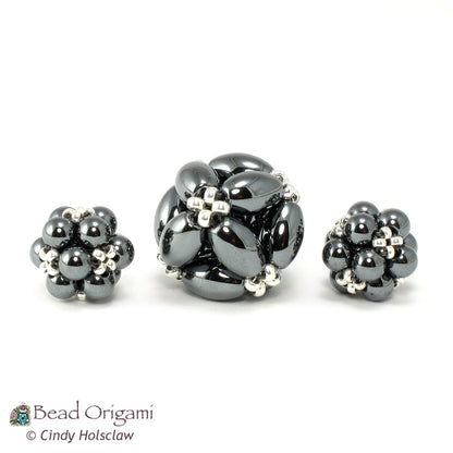 Light Clusters Beaded Bead