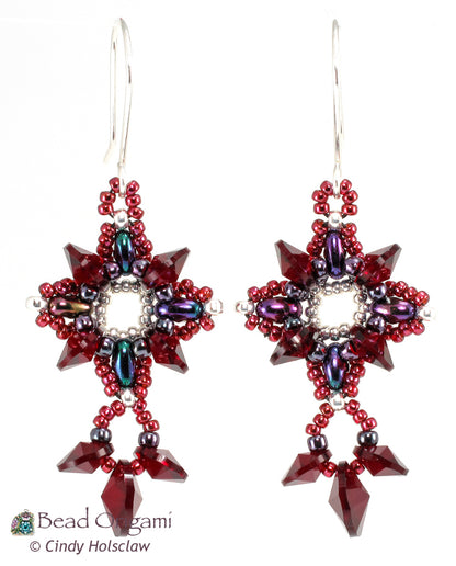 Squareflake Earrings