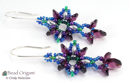 Squareflake Earrings