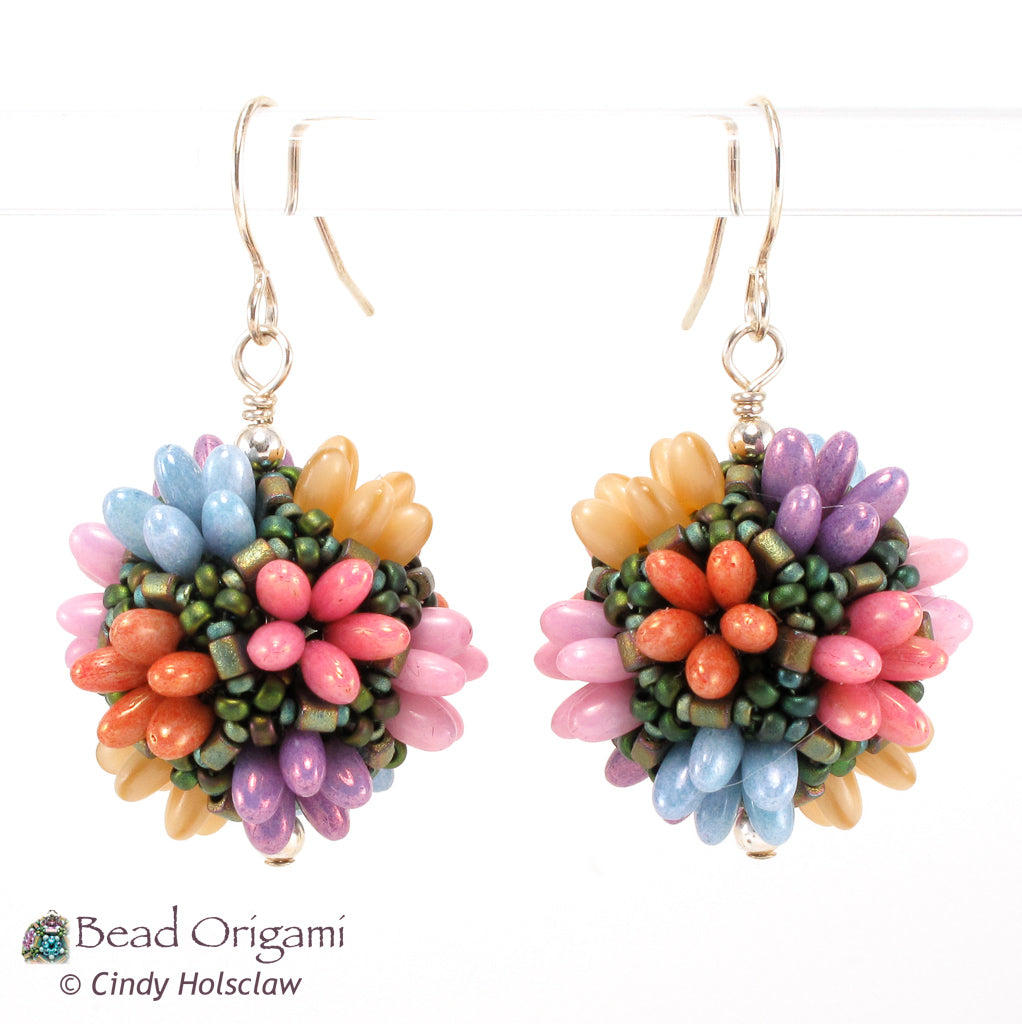 Tila Garden Pendant and Earrings